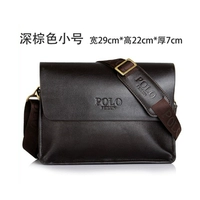 Темно -коричневая горизонтальная труба (одиночная сумка)