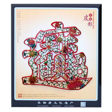 Театр теней 水晶镜框陕西民间工艺品 旅游纪念品 外事礼品 送老外