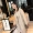 2018 mùa xuân và mùa thu mới của Hàn Quốc phiên bản của ve áo trong đoạn dài trên đầu gối áo len chic tính Sen eo áo khoác nữ áo dạ quang nữ đẹp