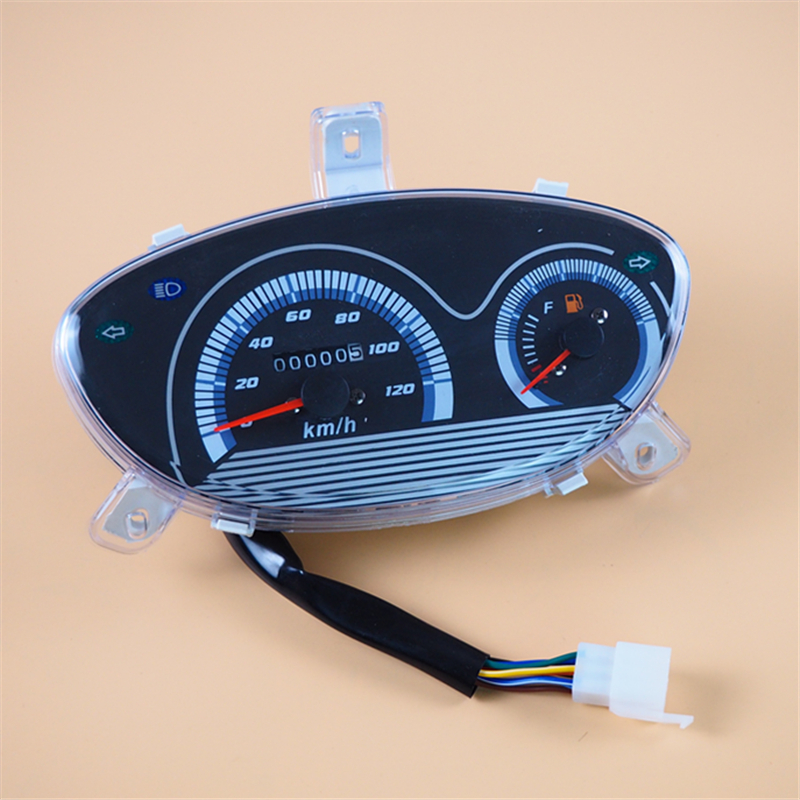 Miễn phí vận chuyển giả Xunying bảng điều khiển xe tay ga thích hợp cho Liying 125 đo dặm LED con trỏ đồng hồ tốc độ đồng hồ công tơ mét xe máy điện tử dong ho gan xe may