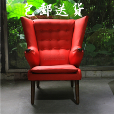 Стул 北欧躺椅泰迪椅chair售楼家具休闲椅设计师玻璃钢椅子酒店椅免邮 Shi Senma