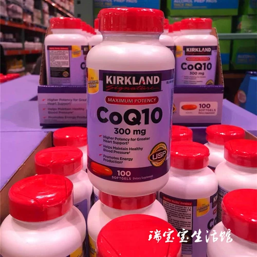 American Kirkland Coq10 Coenzyme Q10 300 мг 100 капсул