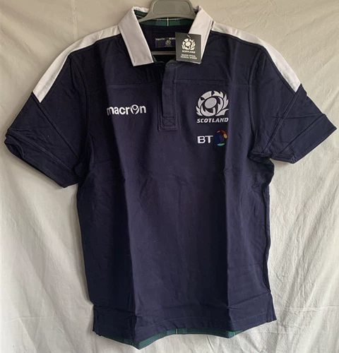 2019.09.29-0939 Подлинная коллекция с короткими рукавами Macron Scotland Blue Rugby (2)