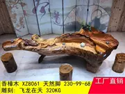 Rễ khắc bàn trà khắc cây đầu bàn trà tổng thể gỗ rắn bàn cà phê gốc cây bàn trà tại chỗ 230 * 99 * 68 - Các món ăn khao khát gốc