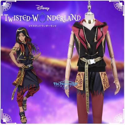 taobao agent Disney distorted Wonderland COS clothing Aladdin Jamil Cosplay clothing customization K0043