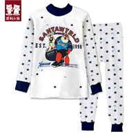 На лацкан, синий