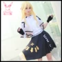 Bump thế giới vũ trụ loạt vàng để cos quần áo cosplay của phụ nữ quần áo tóc giả đồ cosplay gợi cảm