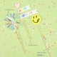 Дождь шелк+любовь баннер HB Smiley Face Set