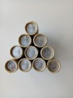 New original light 2009 1 point/one -point coin volume 50 pieces/bank genuine/coin collection/