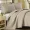 Rắn dày mùa đông rửa bông viên tờ châu Âu mùa xuân bông giường bông bao gồm ba mảnh - Trải giường