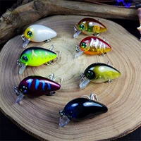 Luya Little Fat Rock 3cm 2g Danshui жесткая приманка Фальшивая приманка псевдо -микробутум Blue Fish Bass Bass Catched Rout