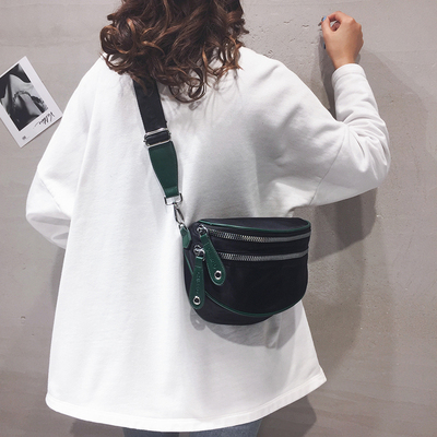 taobao agent Summer fashionable capacious universal nylon shoulder bag, 2023, internet celebrity