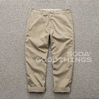 Soda Spot nanamica Wide Chino брюки японские повседневные прямые брюки 23Aw