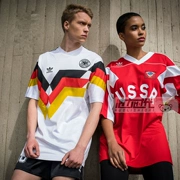 Adidas clover 2018 World Cup T-Shirt thể thao retro phù hợp với bóng CE2343 CE2342 CE3732