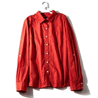 Однотонная складная рубашка, европейский стиль, 96-150см, большой размер, длинный рукав