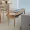HR nội thất nhà hiện đại tối giản tất cả phòng khách gỗ sồi phòng ngủ thấp bàn gỗ hình bầu dục rắn tròn bàn cà phê - Bàn trà