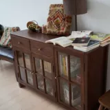 Шкаф шкаф шкаф шкаф Американский простой белый дубовый шкаф кухонный шкаф шкаф