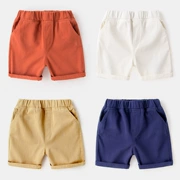 Quần short bé trai hè 2019 trẻ em mới năm quần quần áo trẻ em quần cotton mùa hè quần bé - Quần