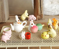 Nhật Bản xác thực Epoch thỏ mochi kẹo Đồ chơi búp bê cảnh cực kỳ để làm trang trí trứng - Capsule Đồ chơi / Búp bê / BJD / Đồ chơi binh sĩ mô hình anime giá rẻ