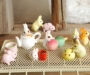 Nhật Bản xác thực Epoch thỏ mochi kẹo Đồ chơi búp bê cảnh cực kỳ để làm trang trí trứng - Capsule Đồ chơi / Búp bê / BJD / Đồ chơi binh sĩ mô hình anime giá rẻ
