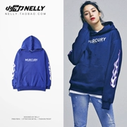 Áo len mùa thu Ulzzang áo hoodie hàng đầu áo khoác mới hip hop lỏng áo thun dài tay nam và nữ