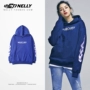 Áo len mùa thu Ulzzang áo hoodie hàng đầu áo khoác mới hip hop lỏng áo thun dài tay nam và nữ áo len nam cổ tròn