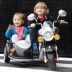 Trẻ em xe máy điện ba bánh trẻ em đồ chơi trẻ em sạc xe đẩy quá khổ có thể ngồi đôi với điều khiển từ xa - Con lăn trượt patinet / trẻ em Con lăn trượt patinet / trẻ em