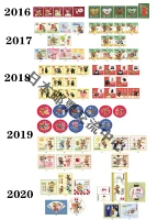 Японские марки, с медвежатами, 2020