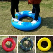 Dày dành cho người lớn nam và nữ bơi vòng trẻ em inflatable phao cứu sinh cao su màu rắn trang trí ảnh trẻ em nách vòng