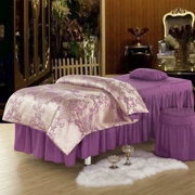 Cao cấp thân thiện với da khăn trải giường cotton gia đình bốn phong cách châu Âu vẻ đẹp massage khăn trải giường giường ngủ ở một thẩm mỹ viện Điều trị cơ thể - Trang bị tấm