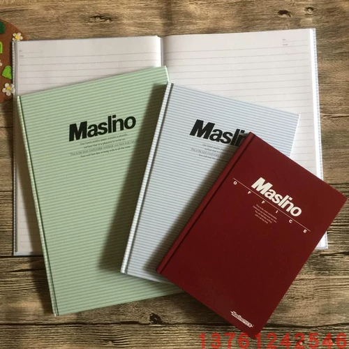 5 Benfall вдоль записной книжки Wanshilong Hard Loodle Copy A5 Sticky Registration B5 Очищенные в книгу A4 класс жесткой оболочки