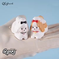 [Банг] Spot Qlywork Palm Middle Dog Retro Toy Toy Cute Play Slayer, играя в заперту