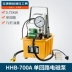 HHB-700A cực cao áp bơm điện điện thủy lực bơm pit tông bơm chân hoạt động với van điện từ dầu đơn mạch bơm thủy lực xe cẩu bơm dầu thủy lực yuken 