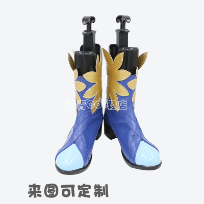 taobao agent King Xiaoqiao Qing snake cos shoes COSPLAY shoes support to draw customization