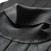 [Giải phóng mặt bằng đặc biệt] len đầy đủ có thể được người đàn ông cá nhân của kinh doanh bình thường cao cổ áo len cơ bản áo len cừu áo nam