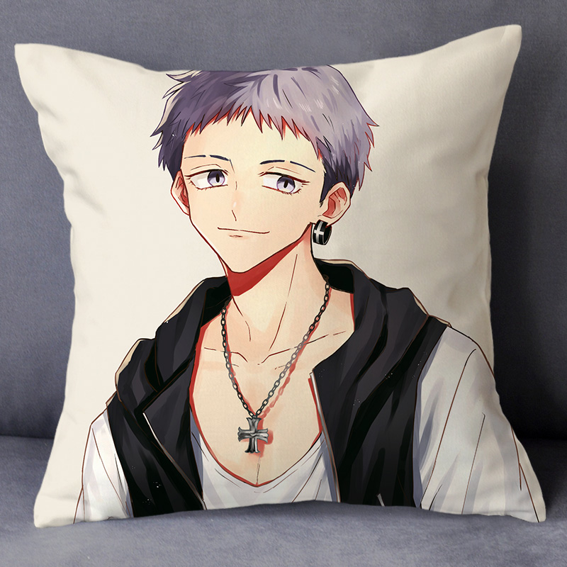 7Tokyo ten thousand Avenger cartoon cos periphery Same Garage Kit Pillow quilt Dual purpose Bedside Back cushion diy customized