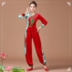 Большой красный топ+большие красные брюки фонаря