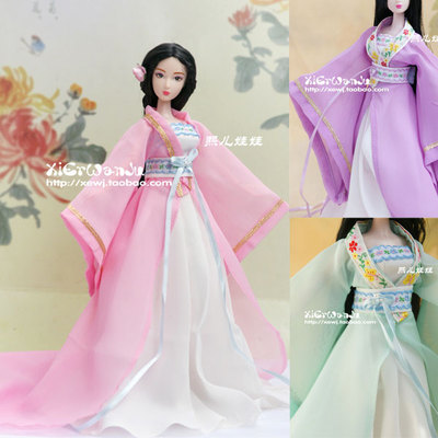taobao agent 30cm6 -point doll clothes costume doll chiffon floating fairy fairy doll clothes