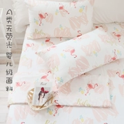 Bông sợi kép đơn mảnh khăn trải giường giường DN gối chăn có thể được tùy chỉnh chim vẽ tay và hoa tươi - Khăn trải giường
