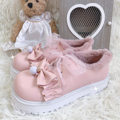 taobao agent Winter footwear platform, Lolita style, for elementary school students