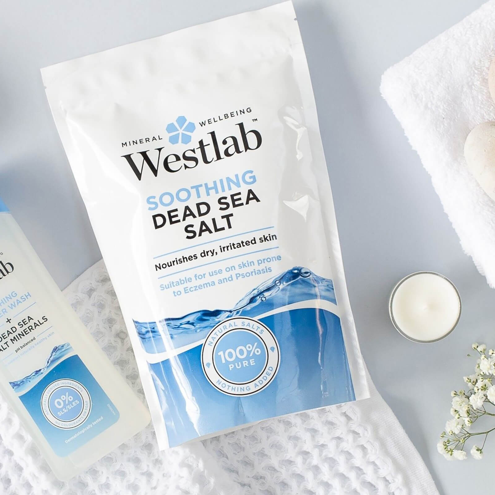 Dead sea salt. Sea Salt цвет. The Dead Sea Salt. Westlab Сleanse cоль для ванны. Westlab Epsom Salt Soothing состав.