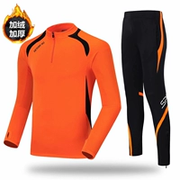 Демисезонный спортивный костюм, нарукавники, утепленный футбольный комплект для спортзала для тренировок, длинный рукав, для бега, сделано на заказ