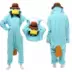 Xuất khẩu kigurumi platypus động vật đồ ngủ một mảnh phim hoạt hình mùa thu và mùa đông vài người đàn ông và phụ nữ trưởng thành cho thấy dịch vụ nhà đồ lót nam Nam giới