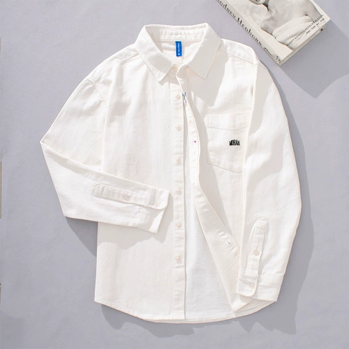 Осенняя хлопковая униформа медсестры, универсальная рубашка