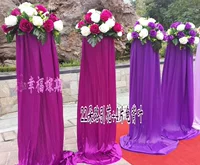 Направление свадебной дороги и называть празднование цветочные колонны цветочные продукты цветочные арки и цветочные арки