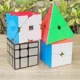 Văn hóa miền ma thuật Lớp học lập phương của Rubik Khối lập phương của khối Rubik Hình khối không đều màu sắc mịn màng - Đồ chơi IQ