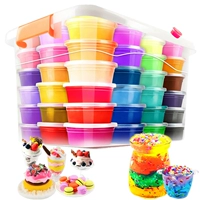 Siêu nhẹ đất sét plasticine không độc hại màu clay clay set mềm clay bùn handmade chàng trai và cô gái đồ chơi trẻ em đồ chơi thông minh