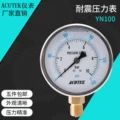 Đồng hồ đo áp suất chống sốc ACUTEK YN100 16bar G1/2 áp suất dầu thủy lực chống sốc đồng hồ đo áp suất chống sốc