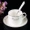 Bộ tách cà phê châu Âu Bộ tách cà phê bằng sứ xương Bộ 3 mảnh sáng tạo cốc cà phê bằng gốm sứ tùy chỉnh logo - Cà phê