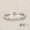 Nhật Bản Hàn Quốc mạ vàng hồng 18k cá tính hoang dã kim cương rỗng rỗng trang trí nhẫn nữ khớp nhẫn thủy triều người - Nhẫn
